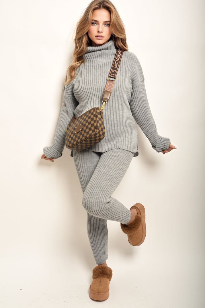 Chunky Knitted Co Ord Set